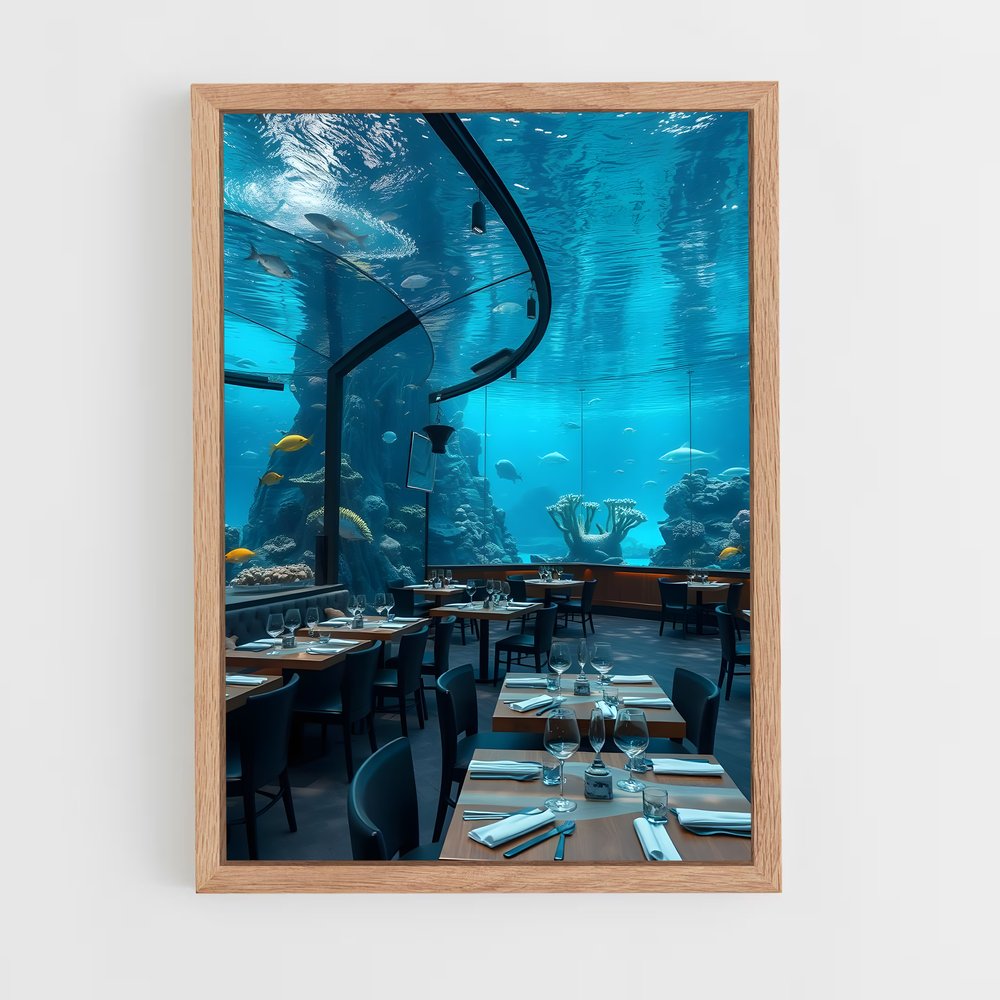 Poster Sous-Marin Éblouissant – affiche Plongée sous-marine (vue 4)